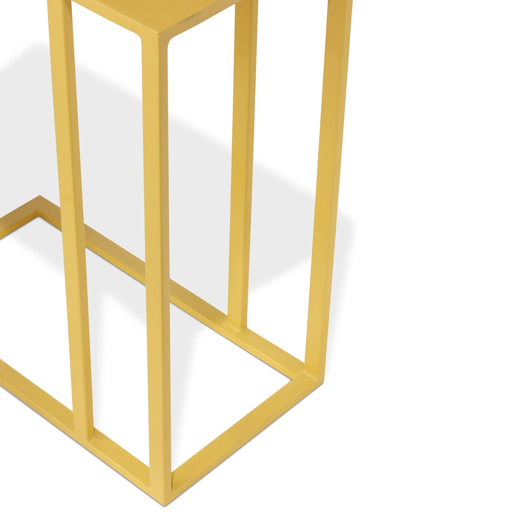 Tanu Enamel C-Table End Table